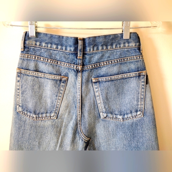 NEW AUTHENTIC Yves Saint Laurent Long Denim Skirt - Picture 6 of 12